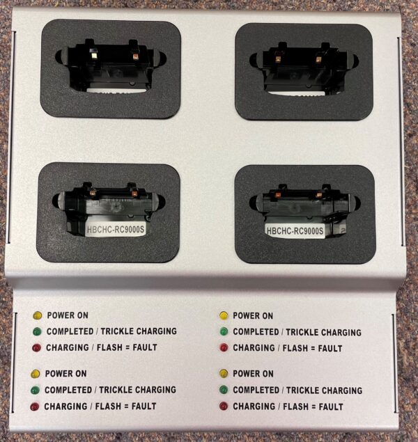 4 Bay Rapid Battery Charger